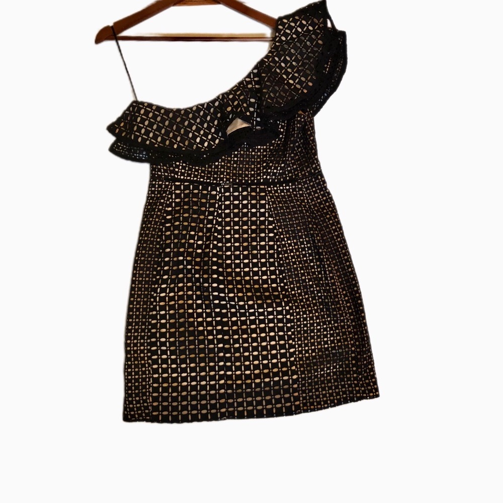 J. Crew Collection One Shoulder Dress